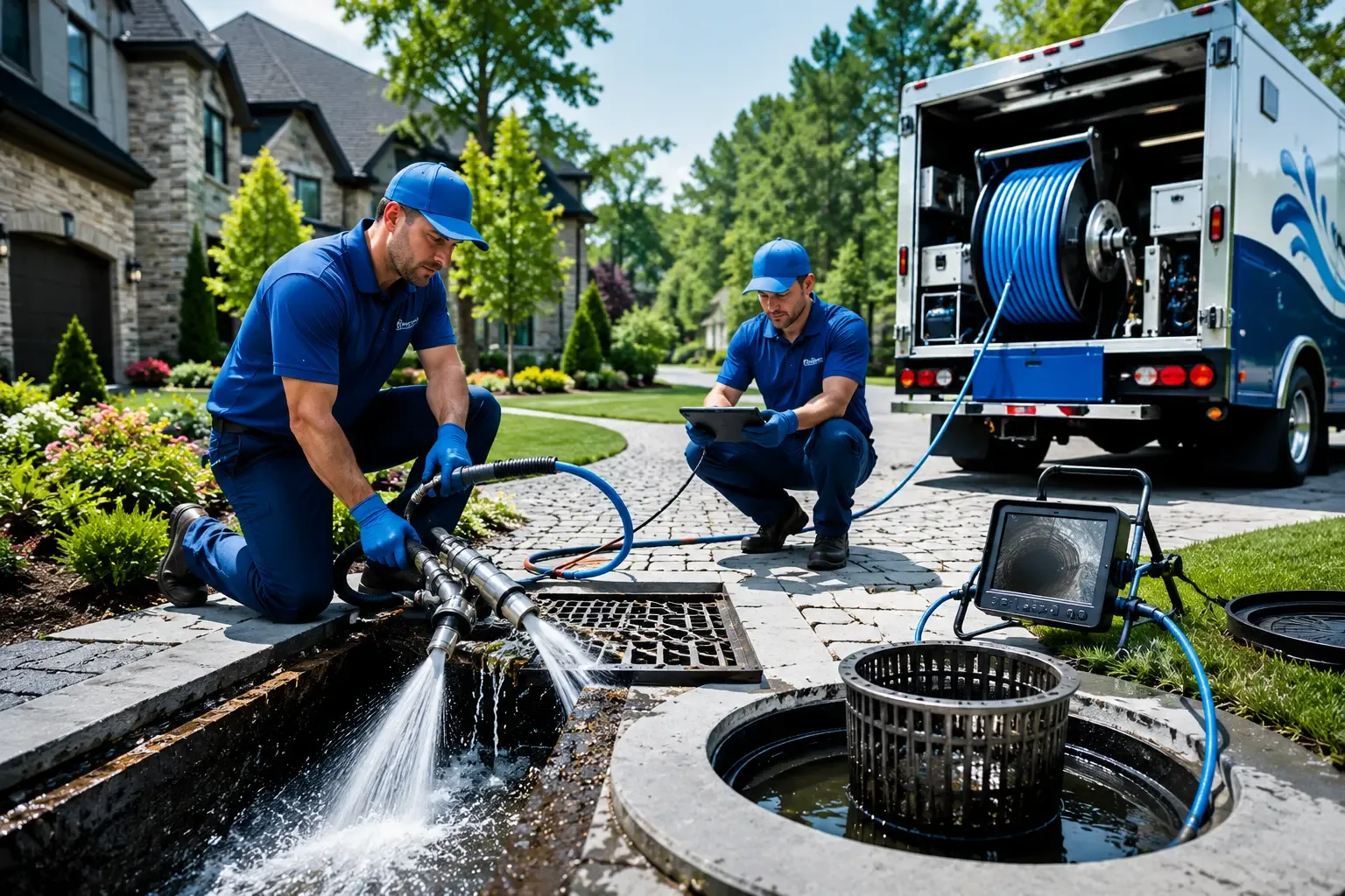 Local outdoor drain cleaning professionals in North Bridgton, ME